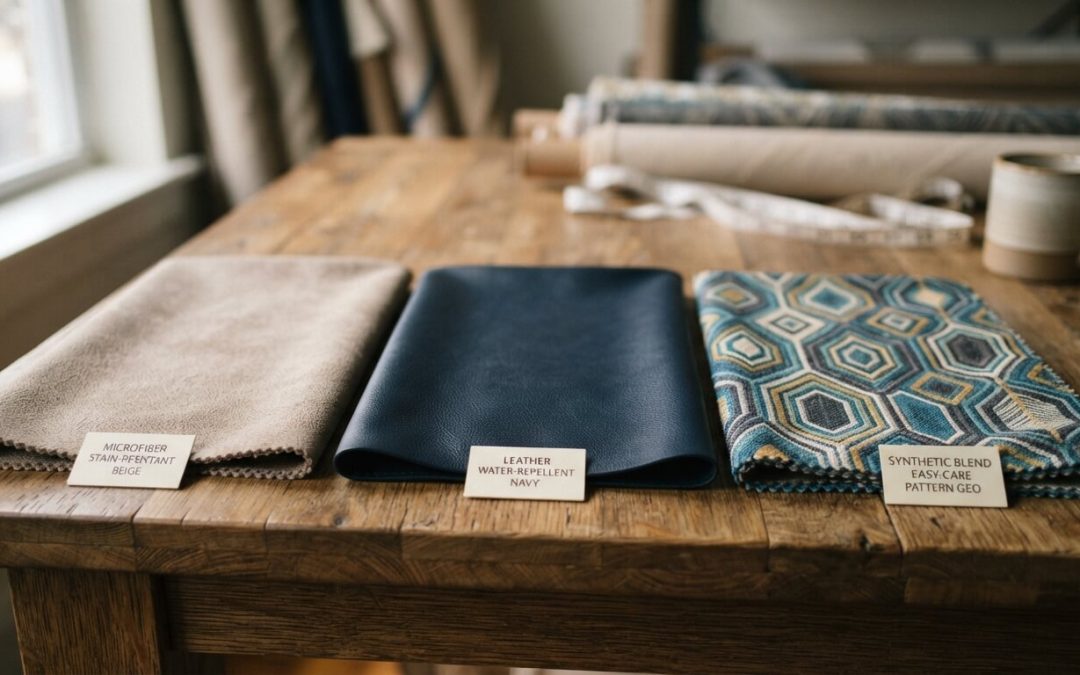 Which Upholstery Fabrics Are Easiest to Clean and Maintain Long-Term